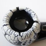 Vintage pipe-shaped ashtray, Vallauris