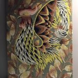 Vintage rooster tapestry