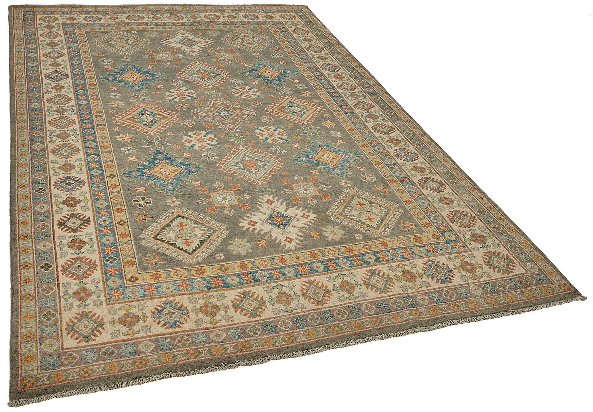 Turkish Handknotted Wool Oushak Rug 185 cm x 273 cm