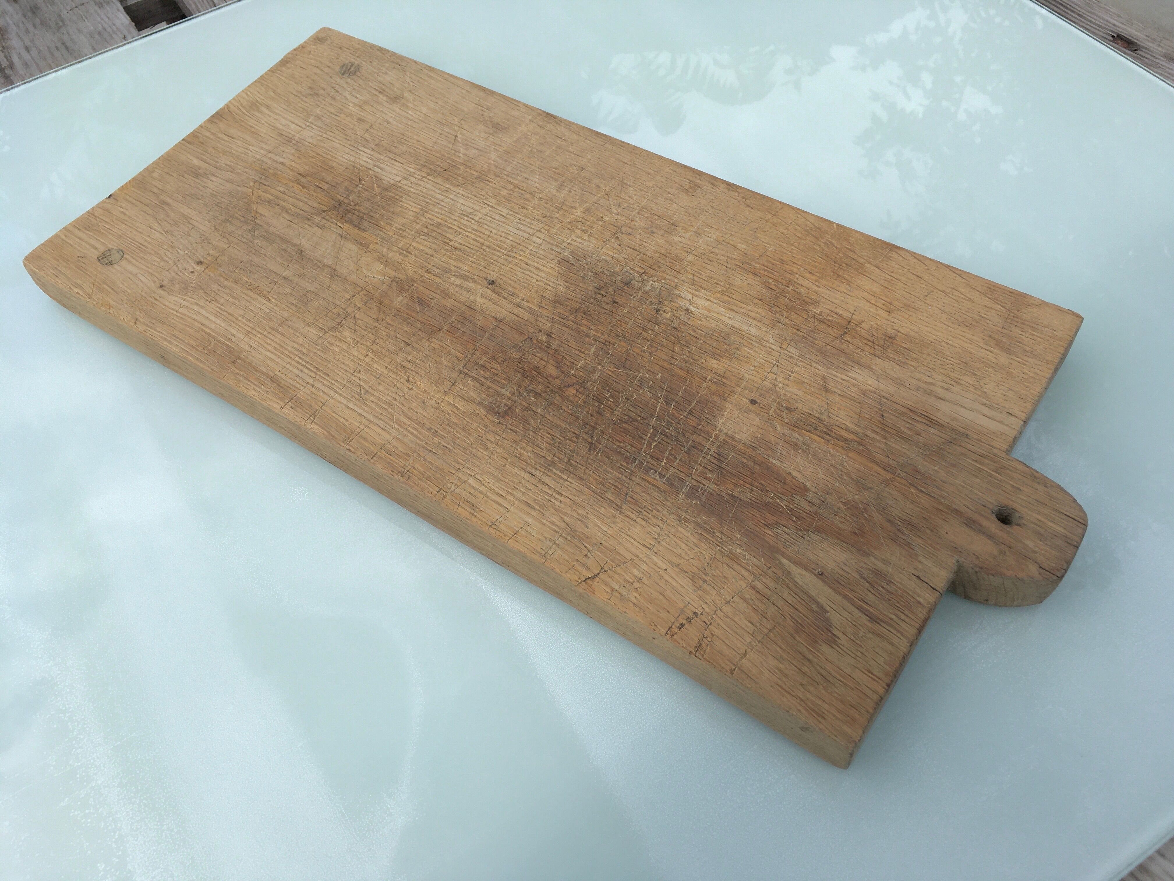 Old wooden cutting board