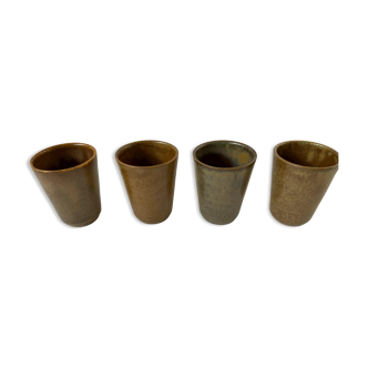 Selency stoneware cups x Monoprix Croisé Laroche