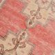 4x8 Vintage Soft Red & Samon Beige Turkish Handwoven Vintage Rug,177x230 Cm