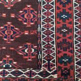 Tapis Tekke Engsi ancien 165x130 cm vers 1900