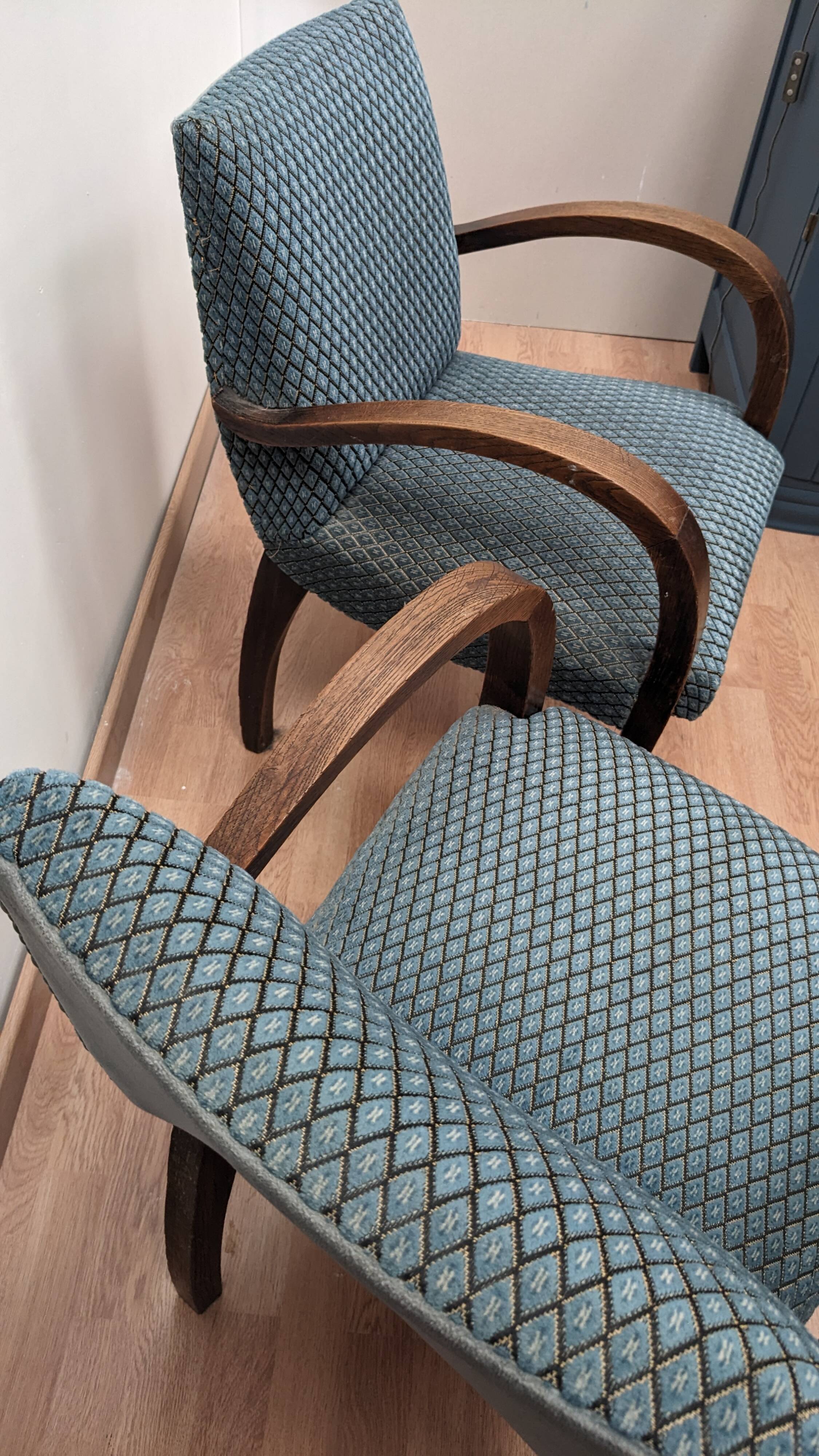 Bridge armchair (pair)