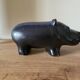 Uppsala ekeby, hippopotamus, mari simmulson, 1950s, figurine.