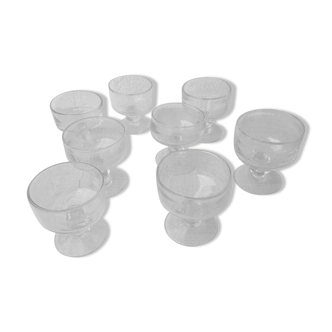 Blown glass cups