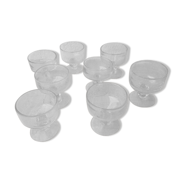 Blown glass cups