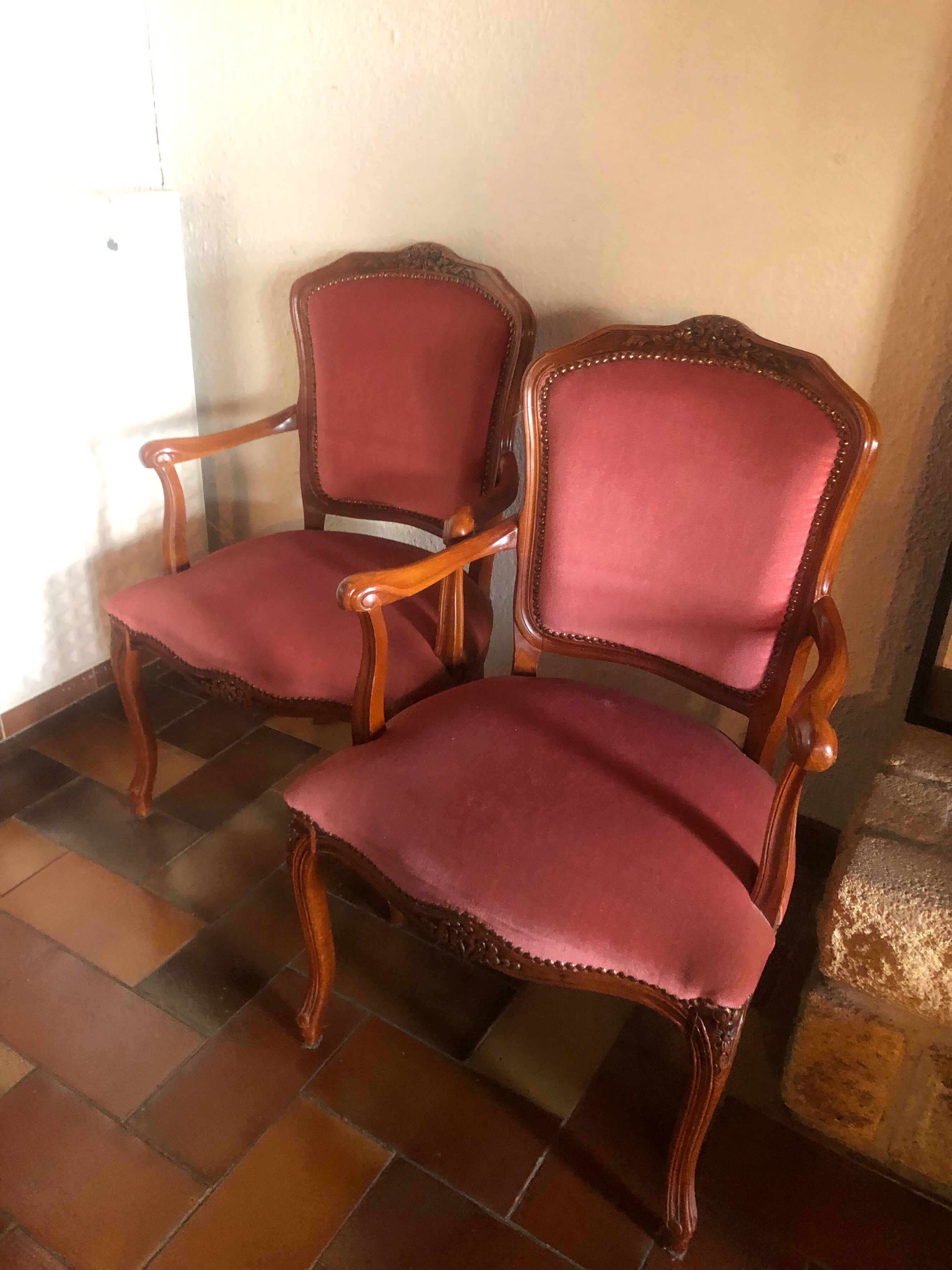 Two armchairs