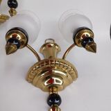Paire d'appliques en bronze de style neo classique, XX ème siècle