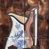 Ceramic still life painting