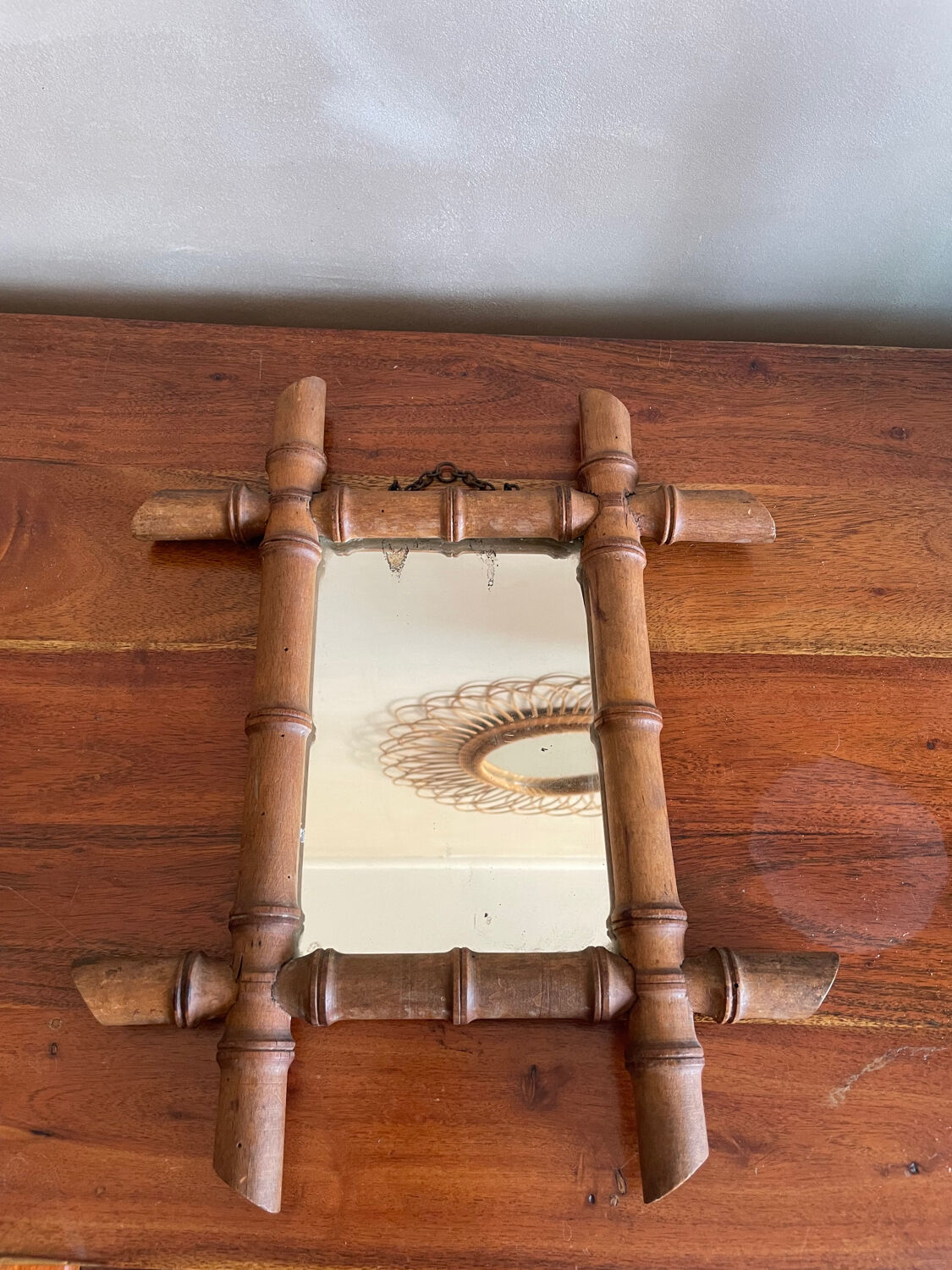 Bamboo mirror