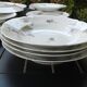 Lot de 16 assiettes porcelaine de Paris