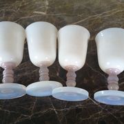 Set of 4 Sèvres crystal glasses