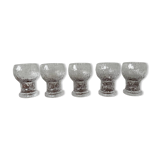 5 verres à shot iittala Kekkerit par Timo Sarpaneva, Finlande