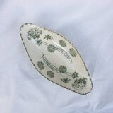 Ravier in iron earth model "Geranium", Sarreguemines