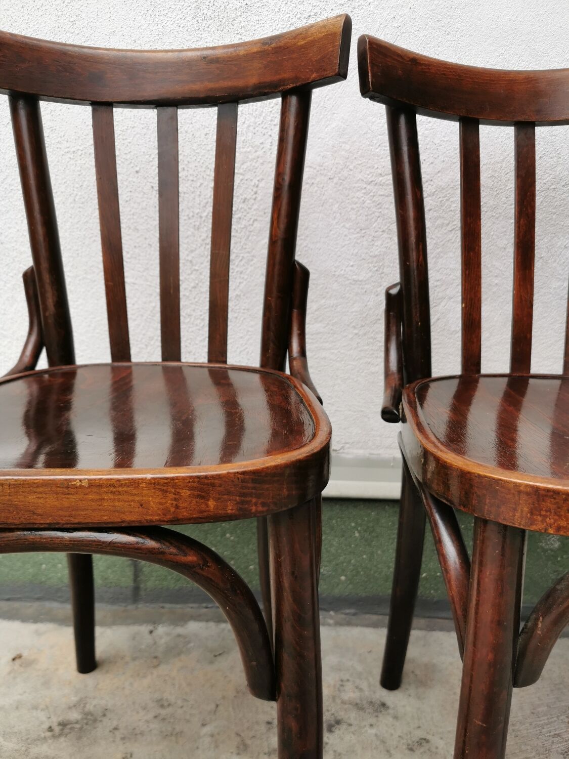 Paire de chaises bistrot authentiques années 30