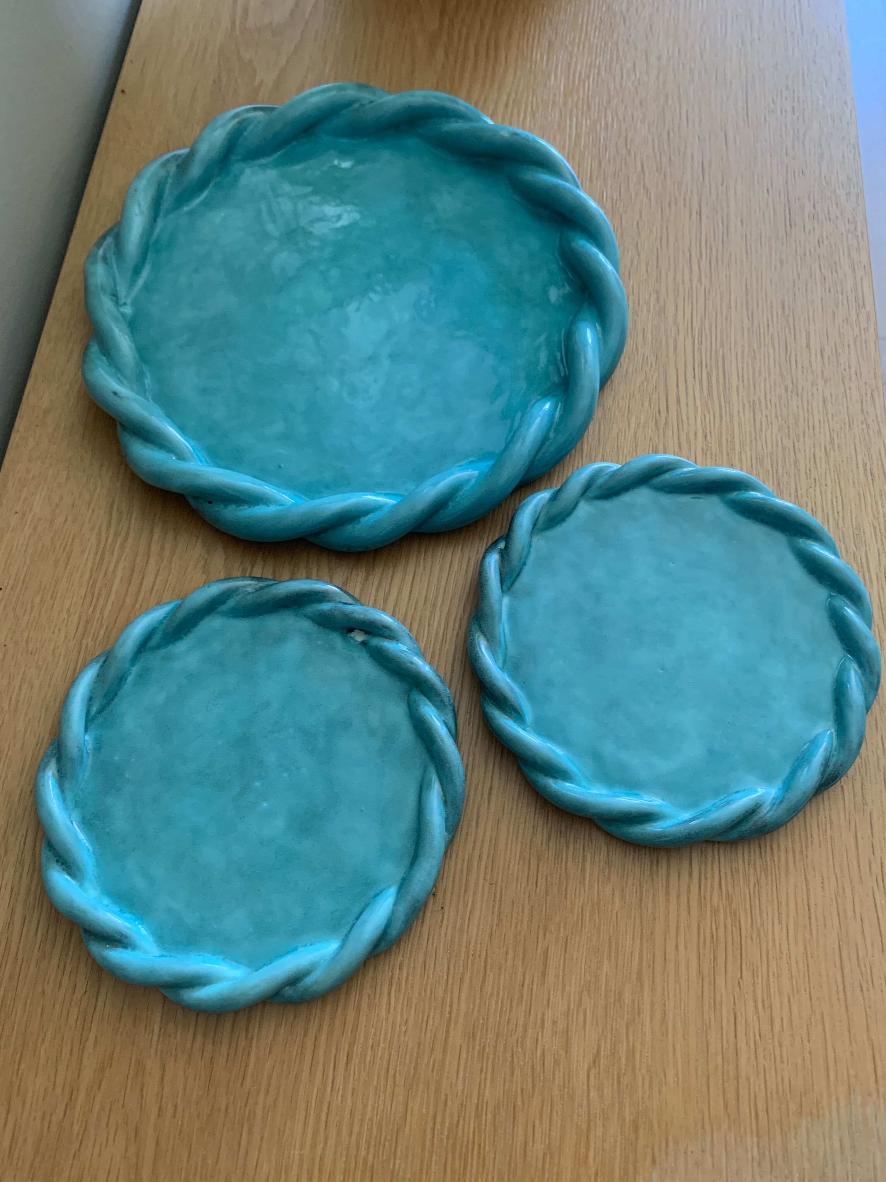 Ceramic dishes by Henri Gandais
