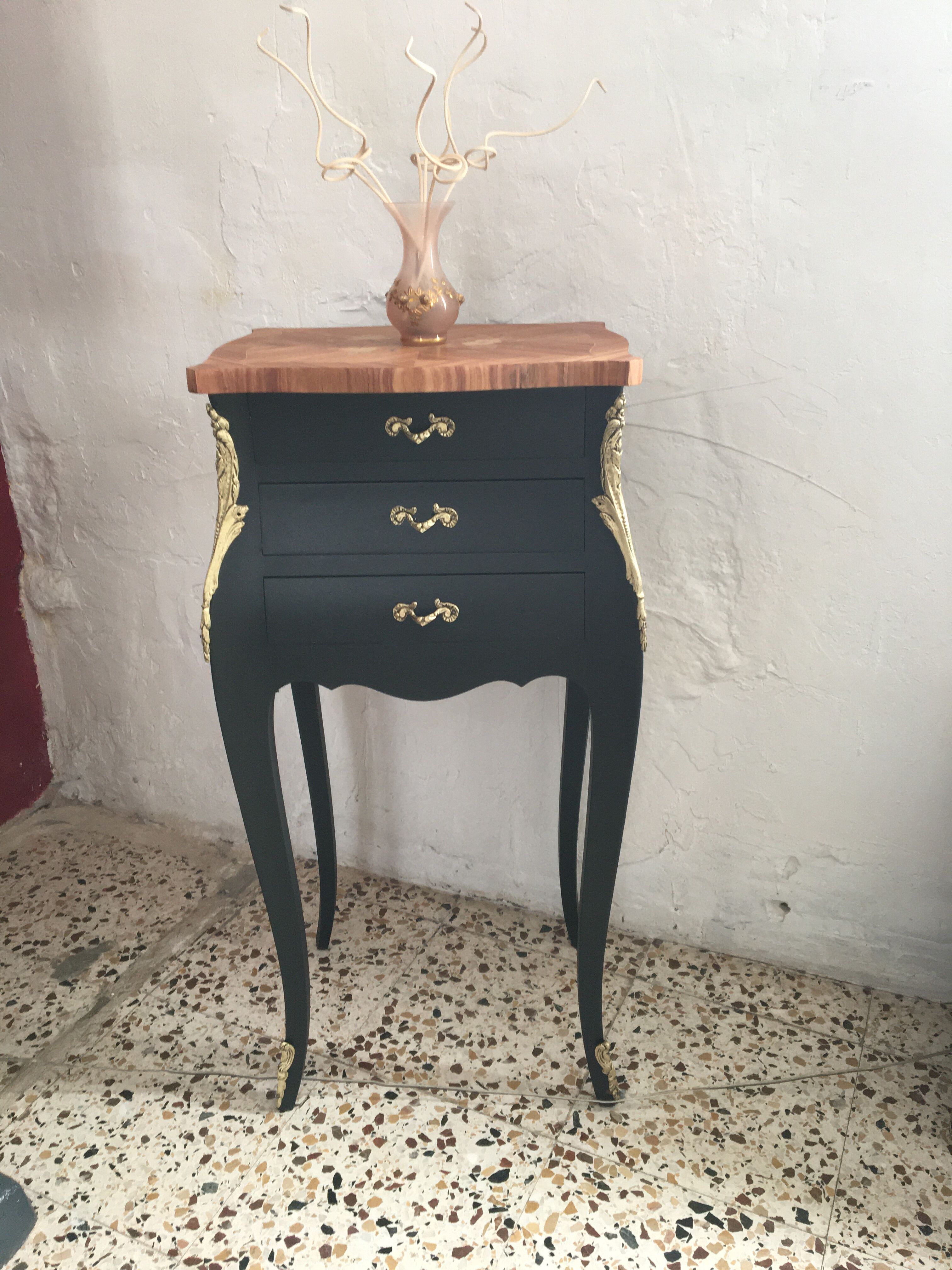 Chevet Louis XVl marqueterie