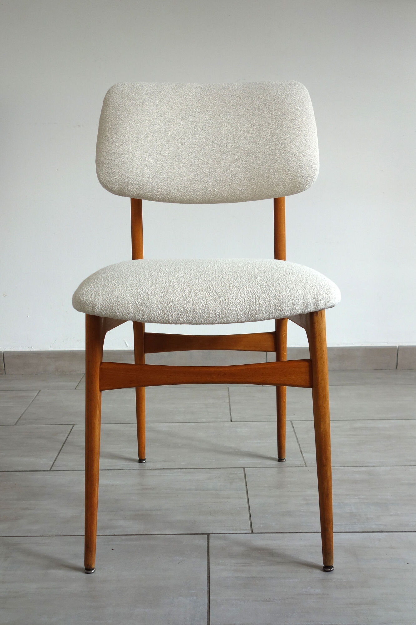 Chaise scandinave restaurée années 60