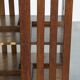 Large Antique English Oak Library Book Carousel