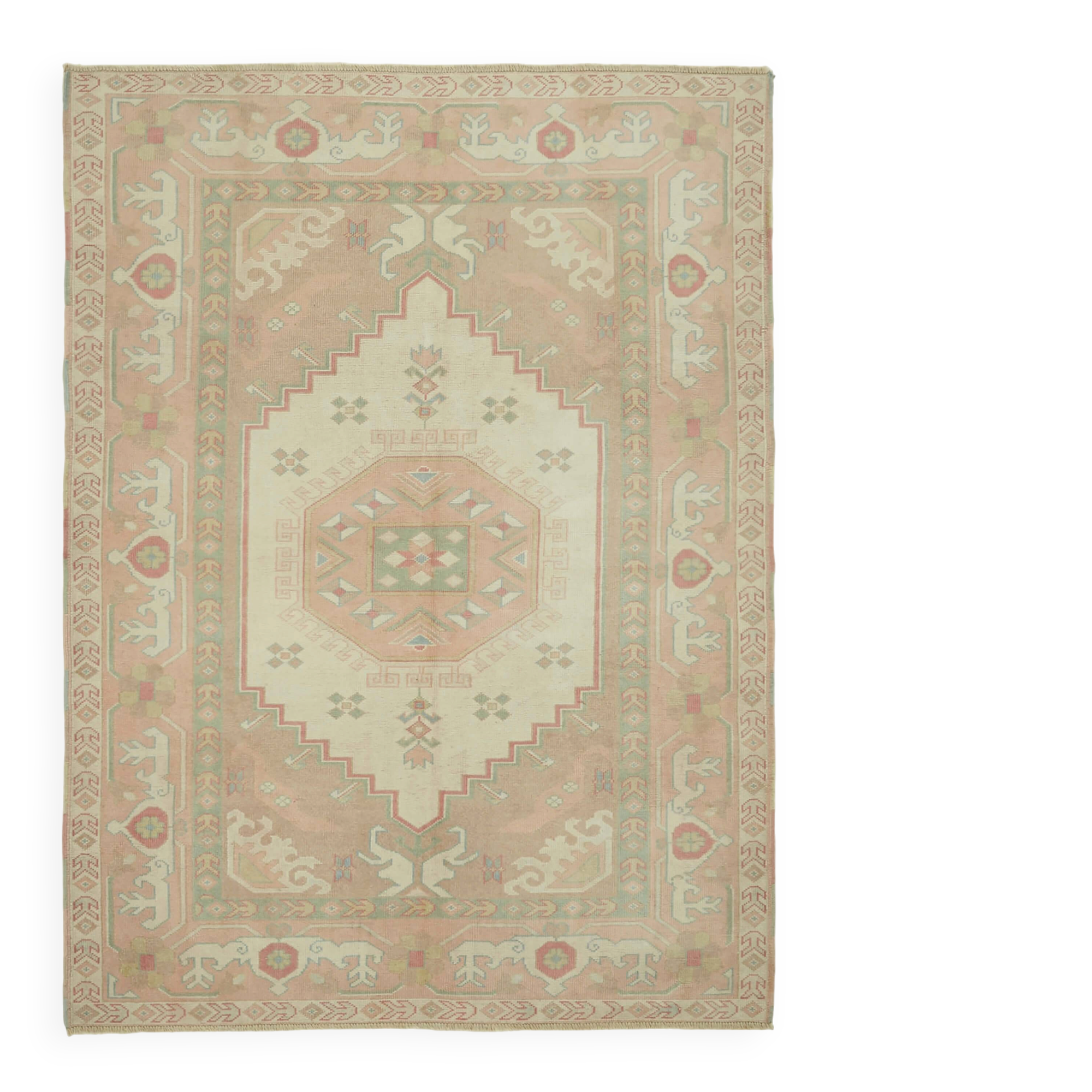 Turkish Vintage Anatolian Rug 184 cm x 247 cm
