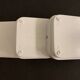 Walter Zeischegg's set of 3 white ashtrays for Helit 1970