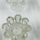 Set of 6 vintage flower candle holders by VMC Reims - 1960s