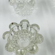 Set of 6 vintage flower candle holders by VMC Reims - 1960s