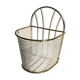 White and gold hanging basket 50/60