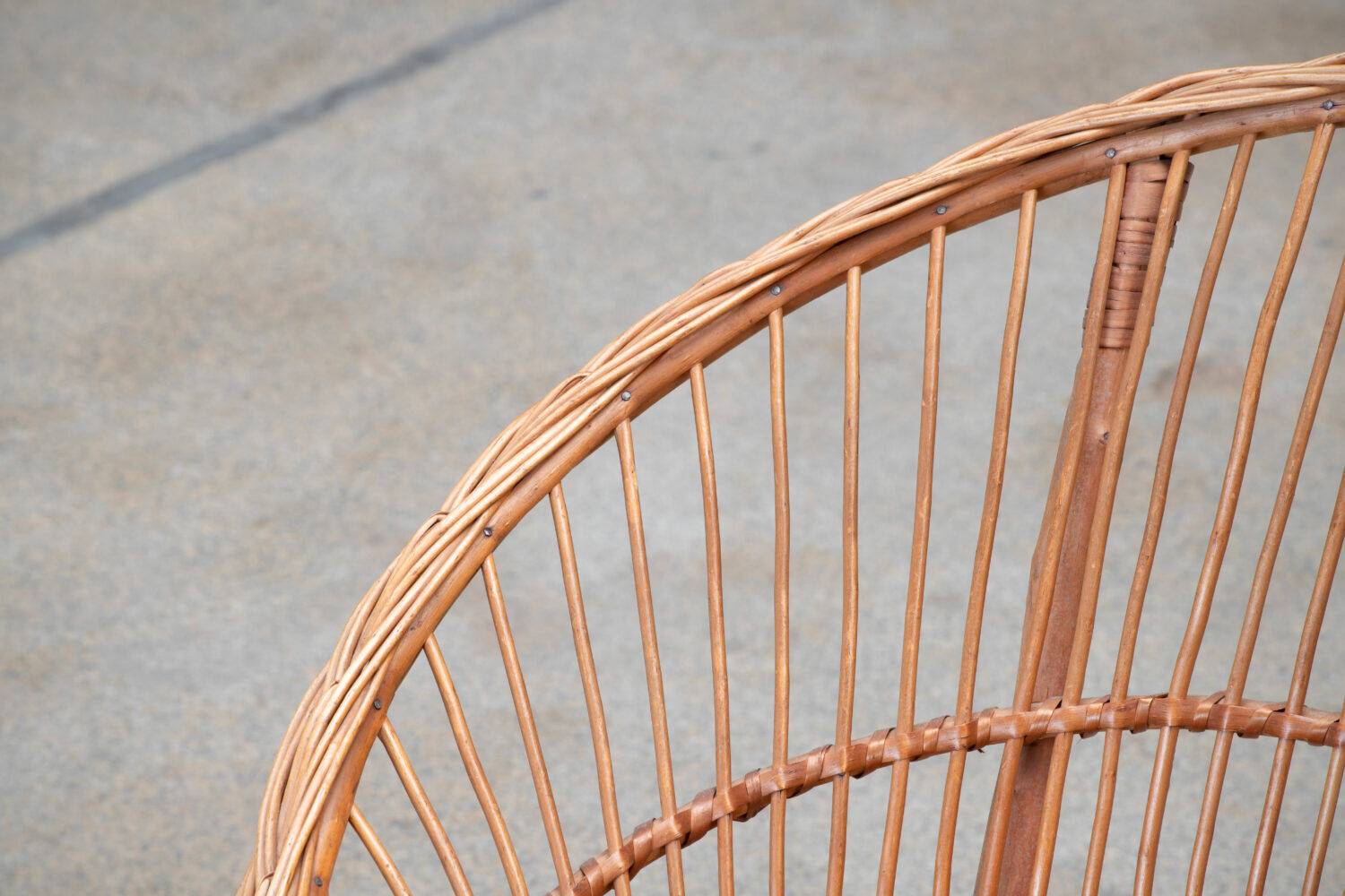 Vintage 1960's rattan chair