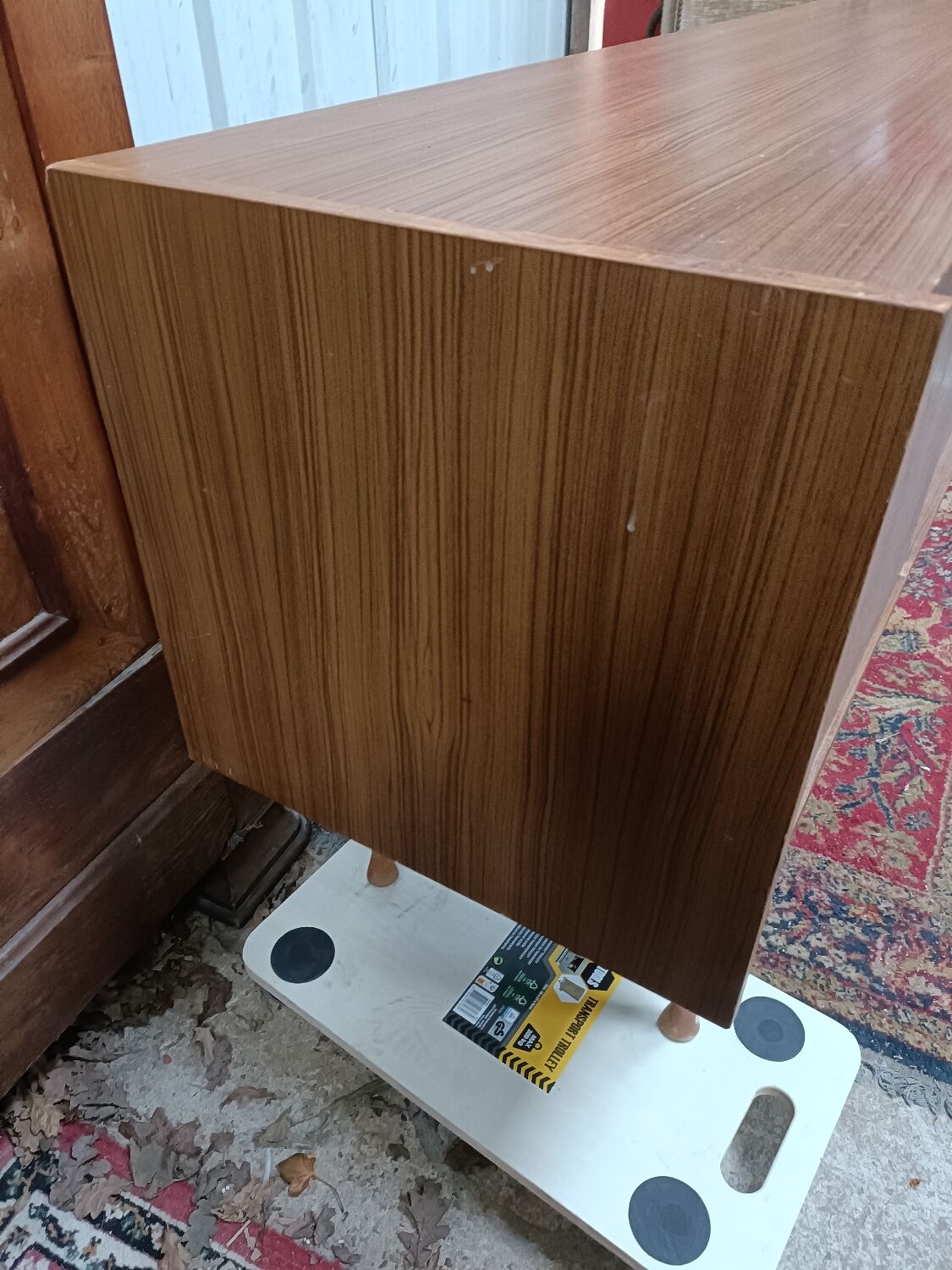 Vintage scandinavian teak enfilade, 60s