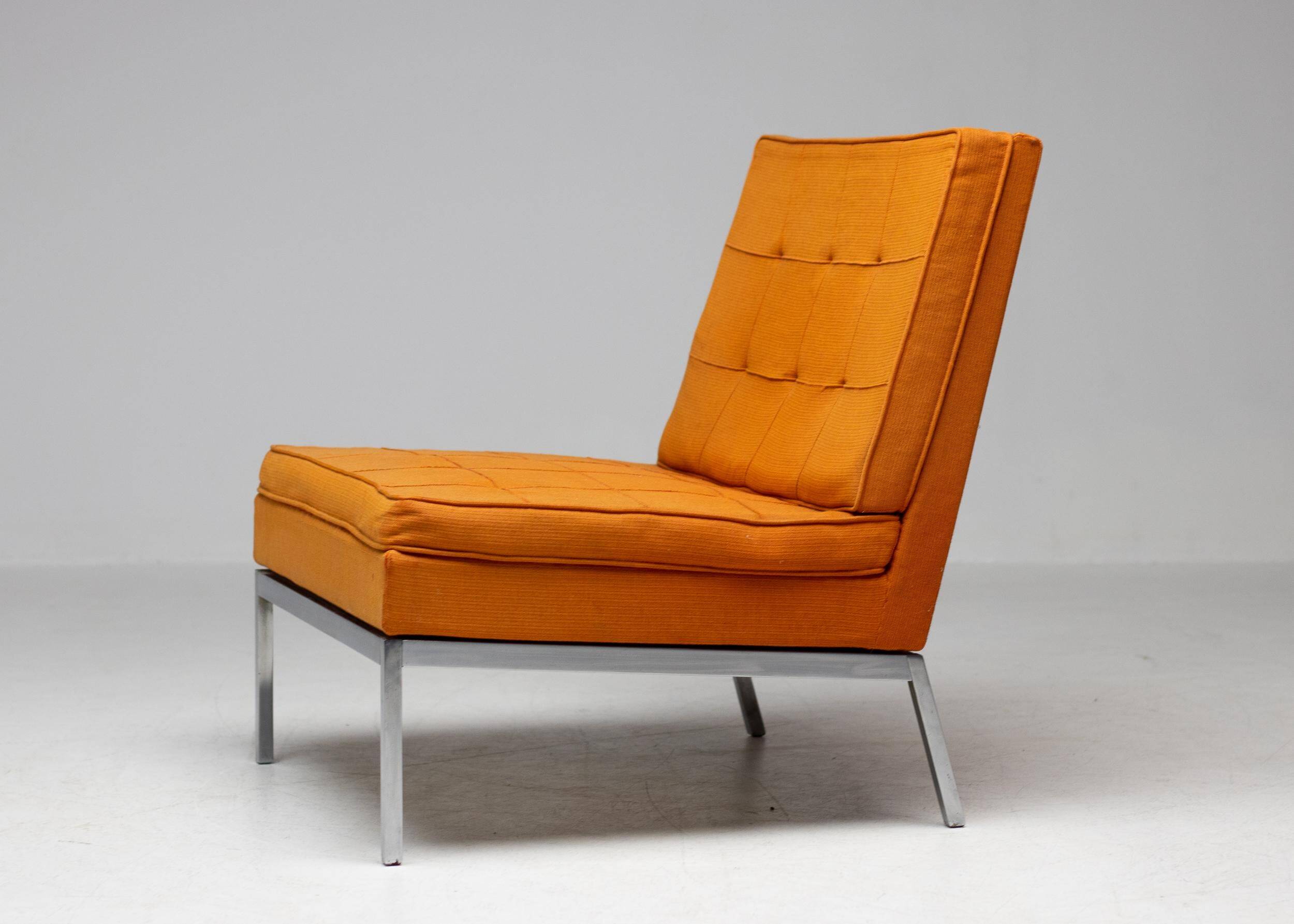 Rare Florence Knoll model 65 armchair, 1956