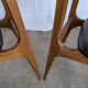 Set of 2 Vintage STOL Kamnik Dining Chair: Black Leather, MCM Chairs
