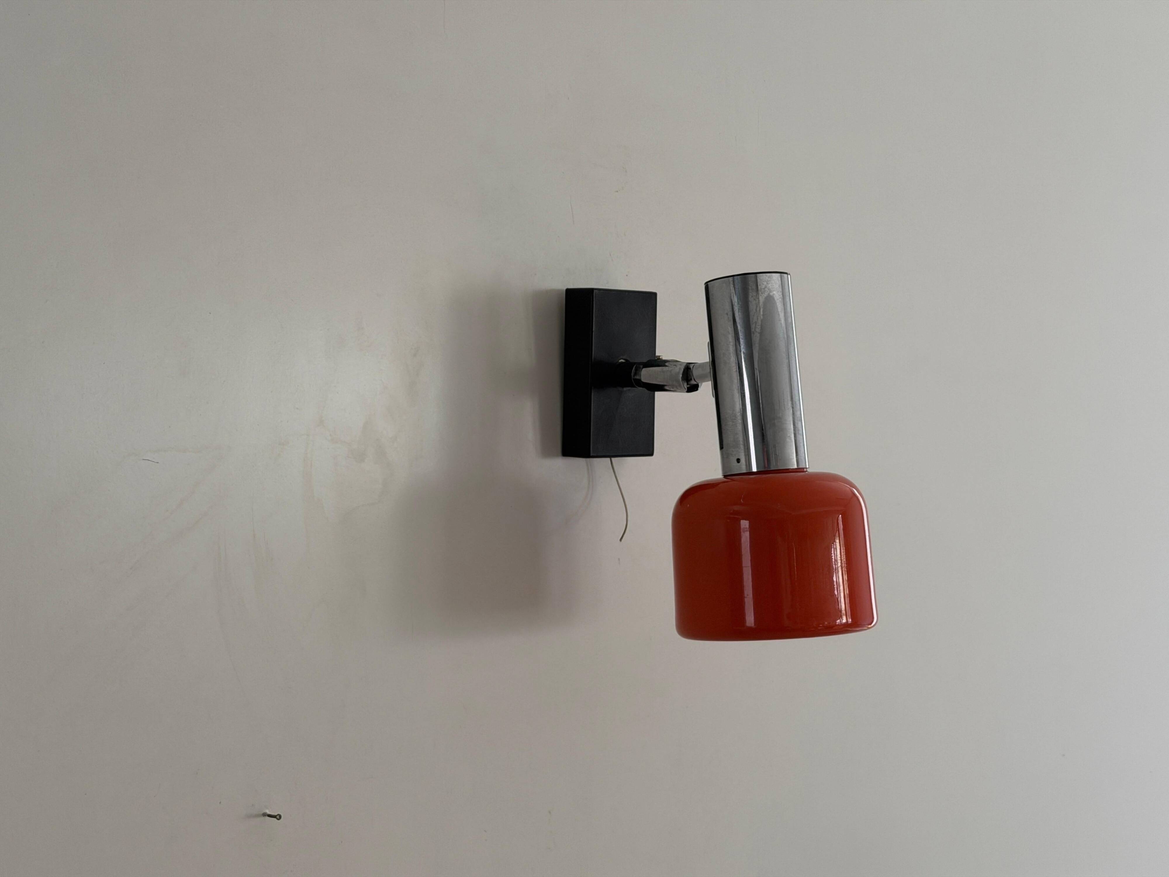 Simple metal wall light NO AGE, 1970s, Germany