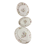 Lot de  7 pièces Digoin Sarreguemines
