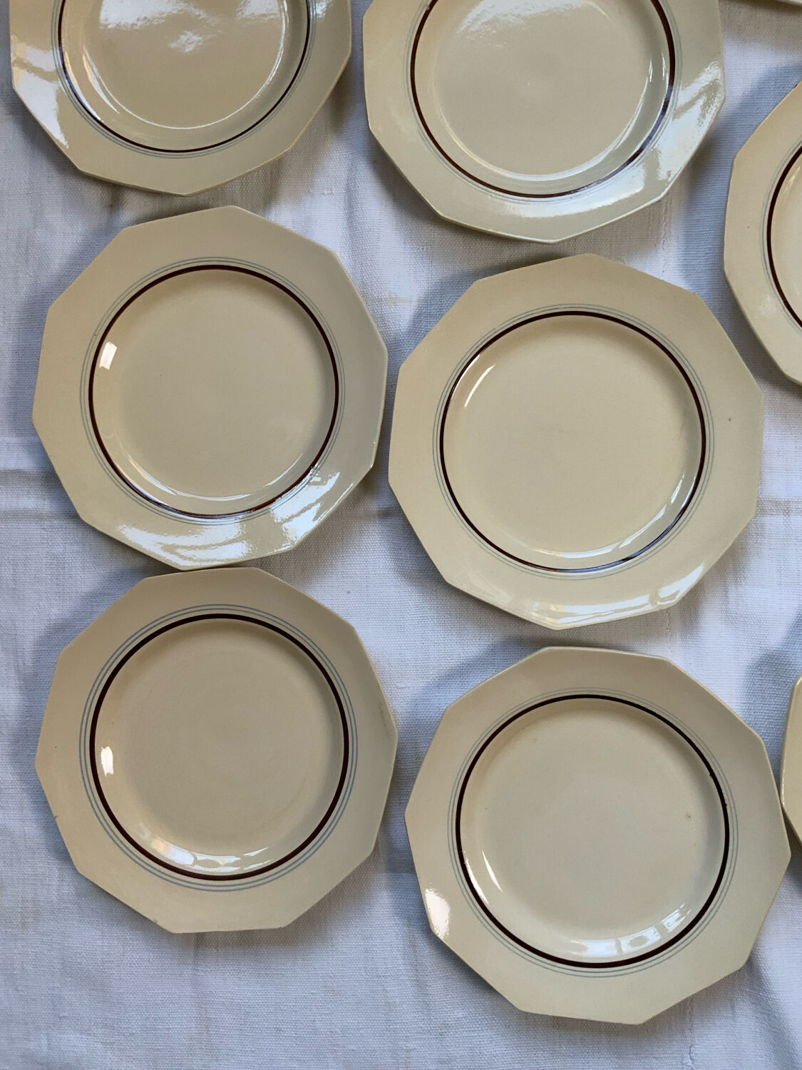 Ironstone plates