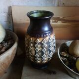 German ceramic vase from manufacturs "Jasba" 60s west Germany