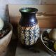 German ceramic vase from manufacturs "Jasba" 60s west Germany