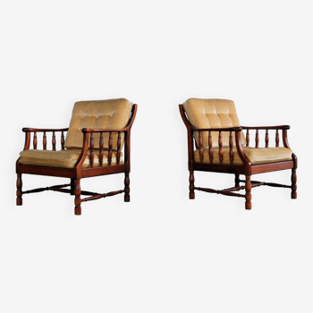 vintage armchairs | easy chairs | 60s | Sweden