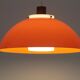 Pendant Lamp – Plastic and Teak, Model 549 – Uno & Östen Kristiansson for Luxus Vittsjö, Sweden, 1960s