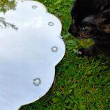 Beveled mirror in the shape of a flower 50s/60s 59cm