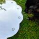 Miroir biseauté en forme de fleur années 50/60 59cm