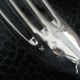 Silver-plated metal cutlery set ercuis in its gadroons model box