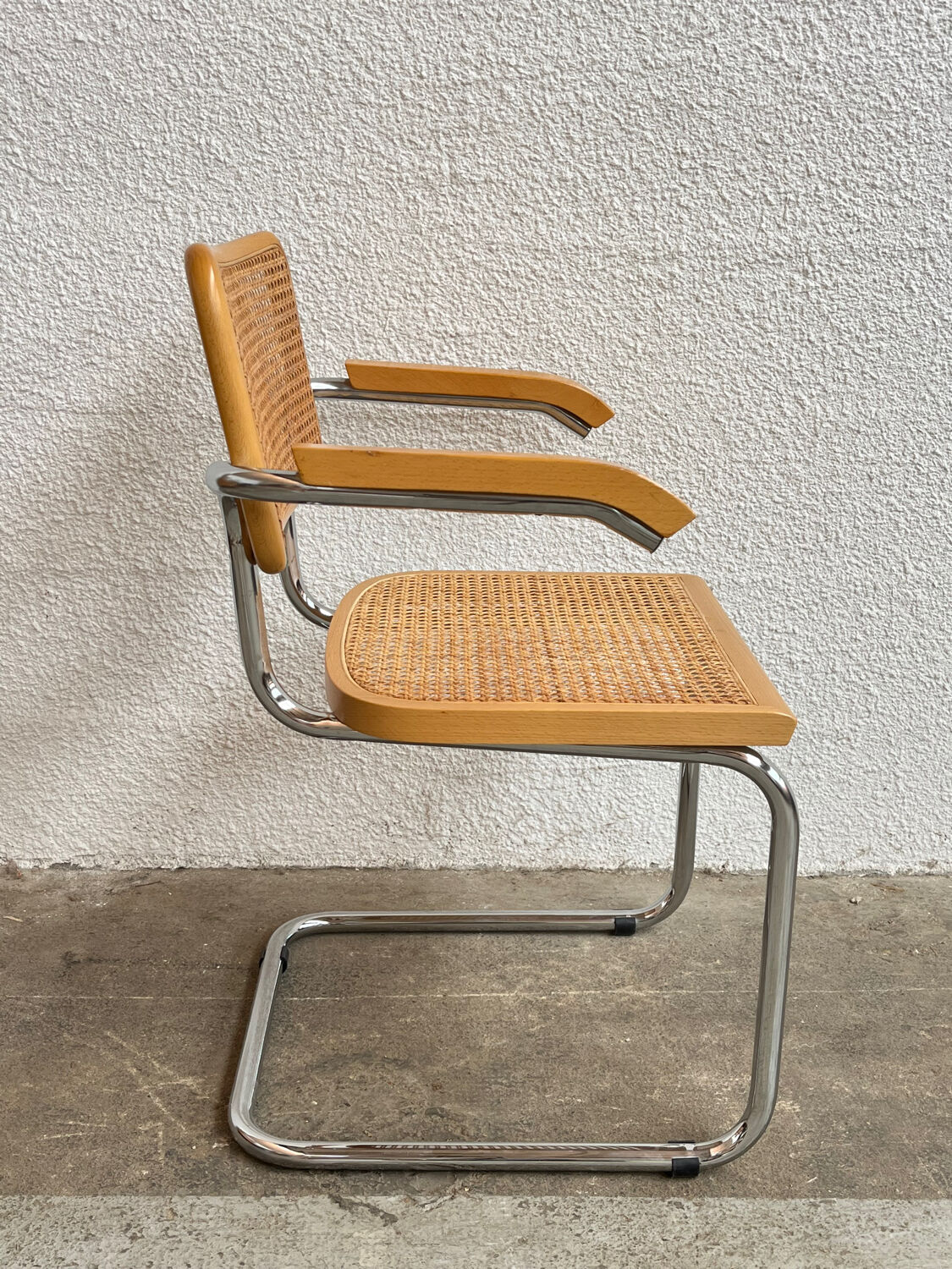Pair of armchairs Cesca B64 Marcel Breuer