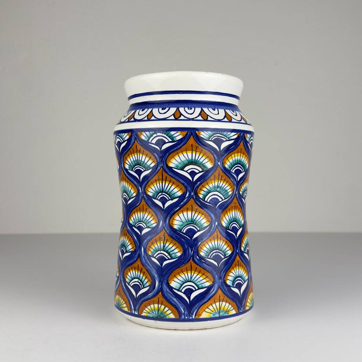 Vintage ceramic vase, Italy, 1971