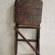 Old wooden stepladder library steps decorative foldable