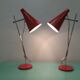 Lampes de table du milieu du siècle par Josef Hůrka pour Napako 1960