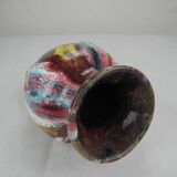 Ancien vase grès flammé morvan art déco