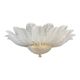Murano glass sputnik chandelier flush mount, mazzega style, lot of 2 or a pair of chandeliers