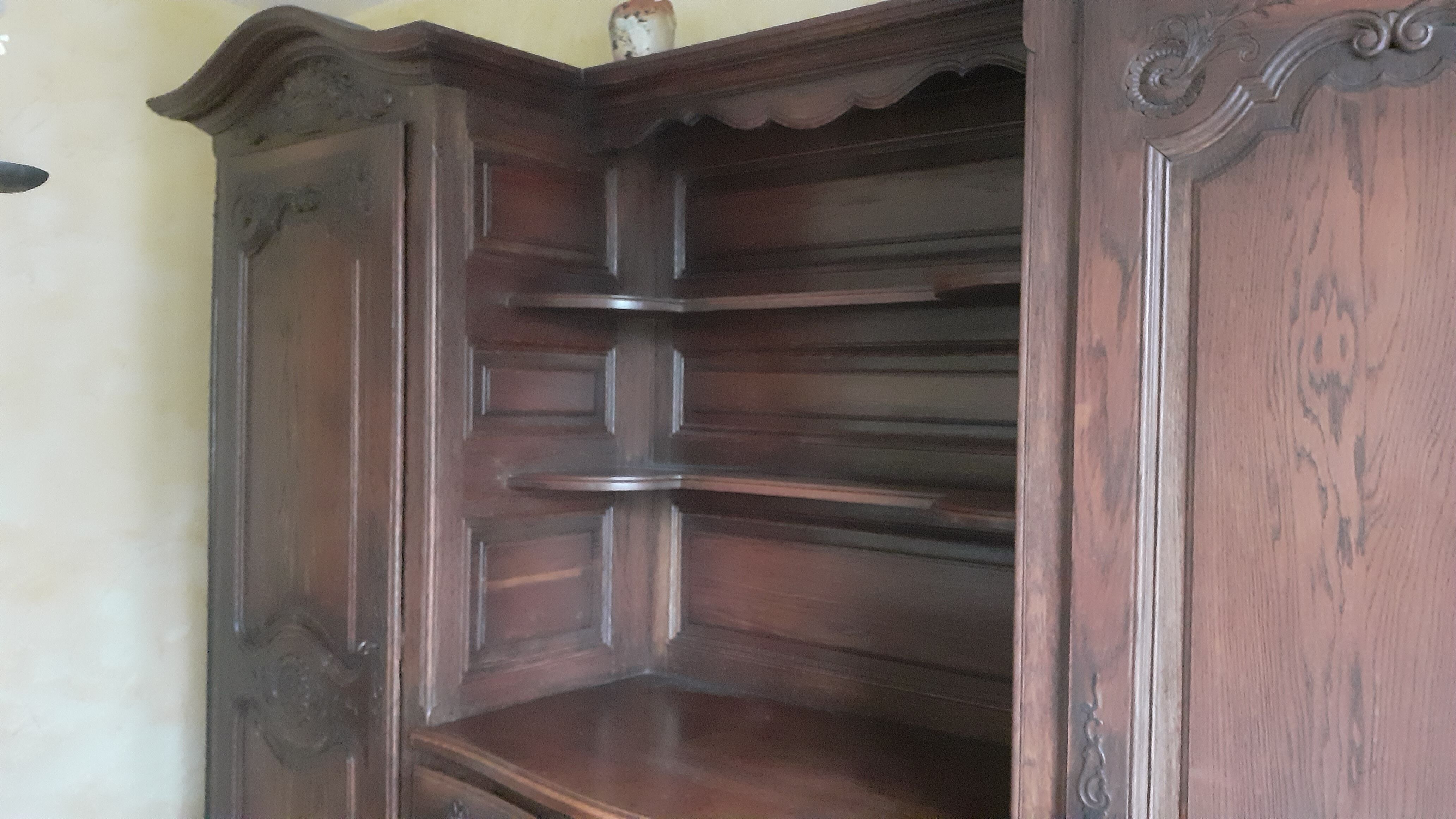 Buffet late 19th early 20th Norman style